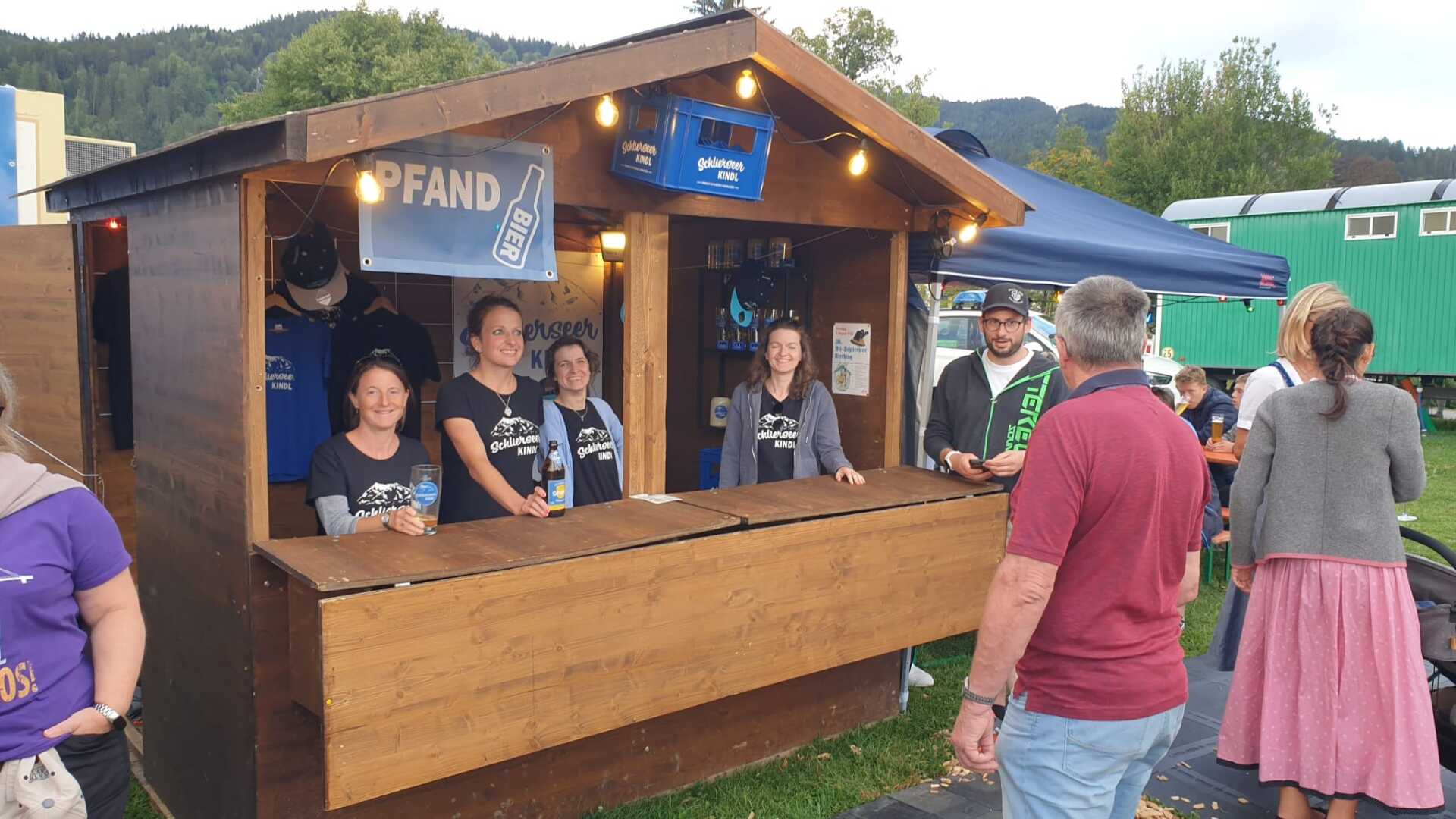 Verkaufsstand Schlierseer Seefest - Schlierseer Kindl