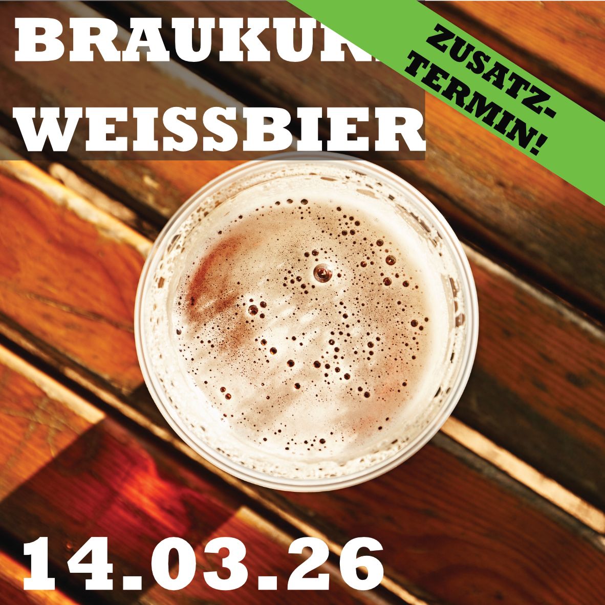 Ort: Schliersee. Wir brauen in unserem Braukurs ein Weißbier, den