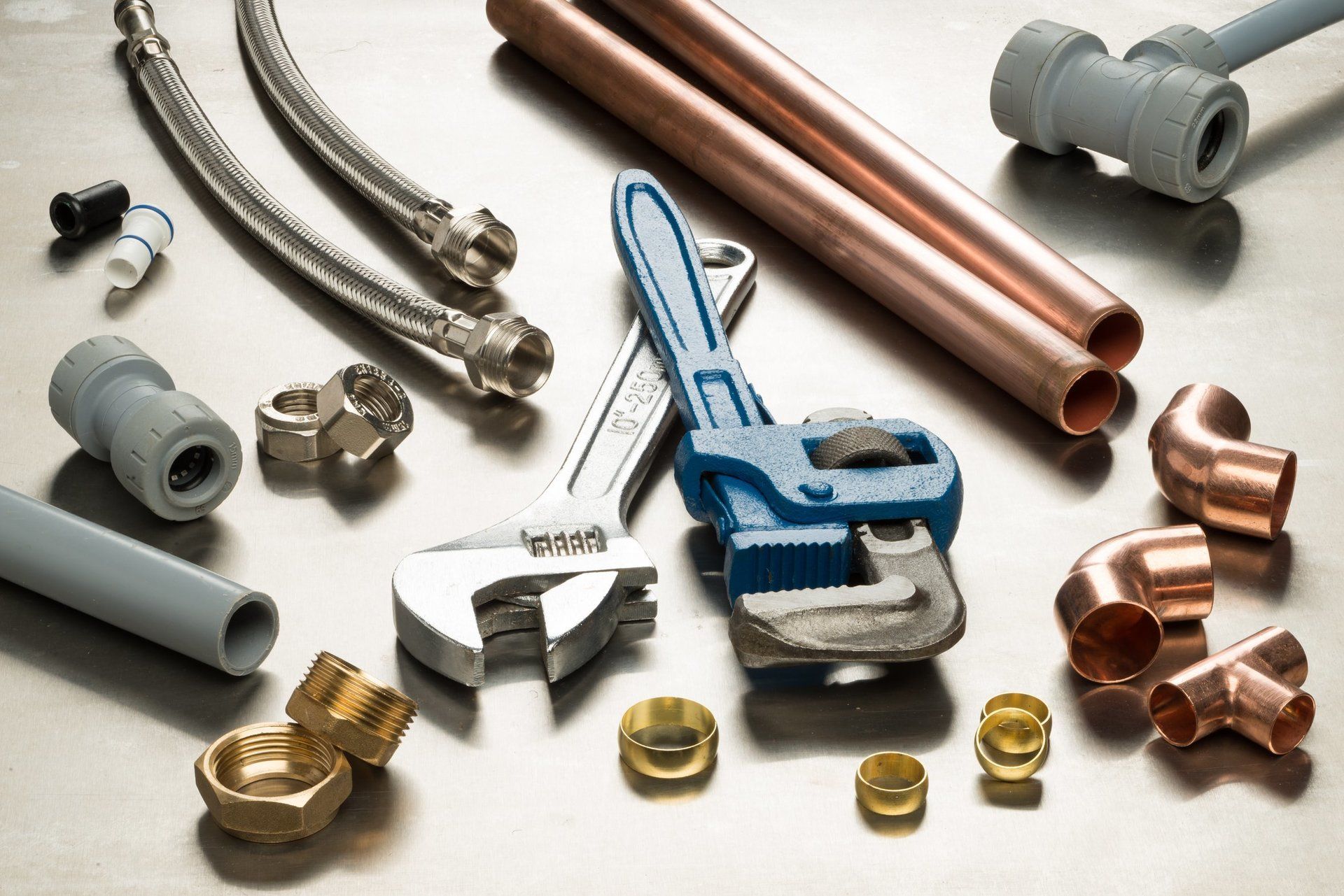 plomberie, raccords, réparation, pvc
