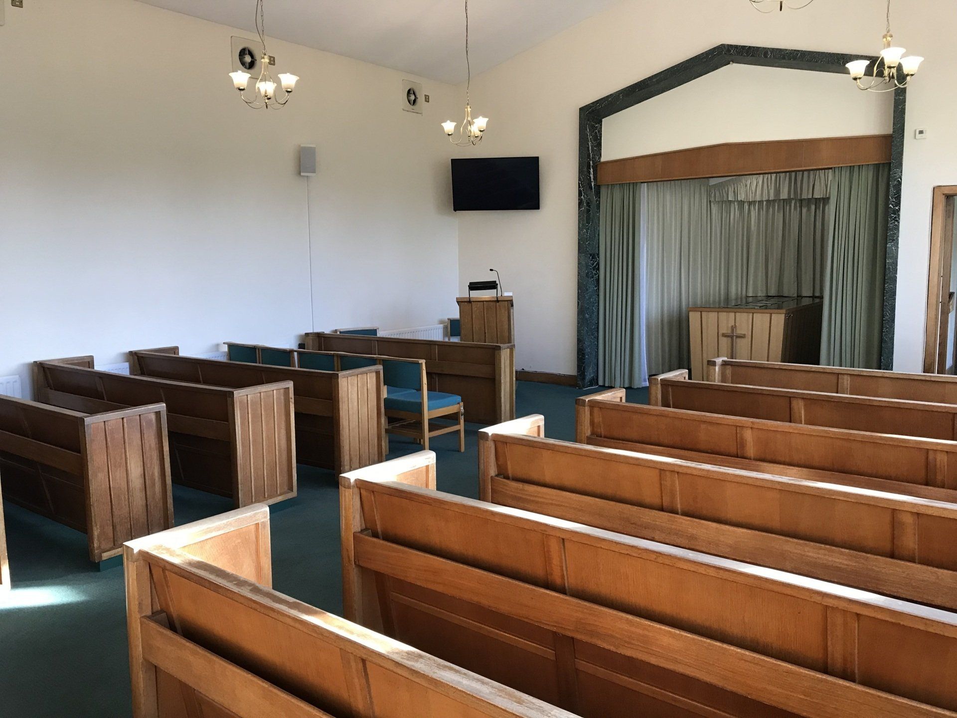 Chapel at Thornton Crematorium Thornton Liverpool