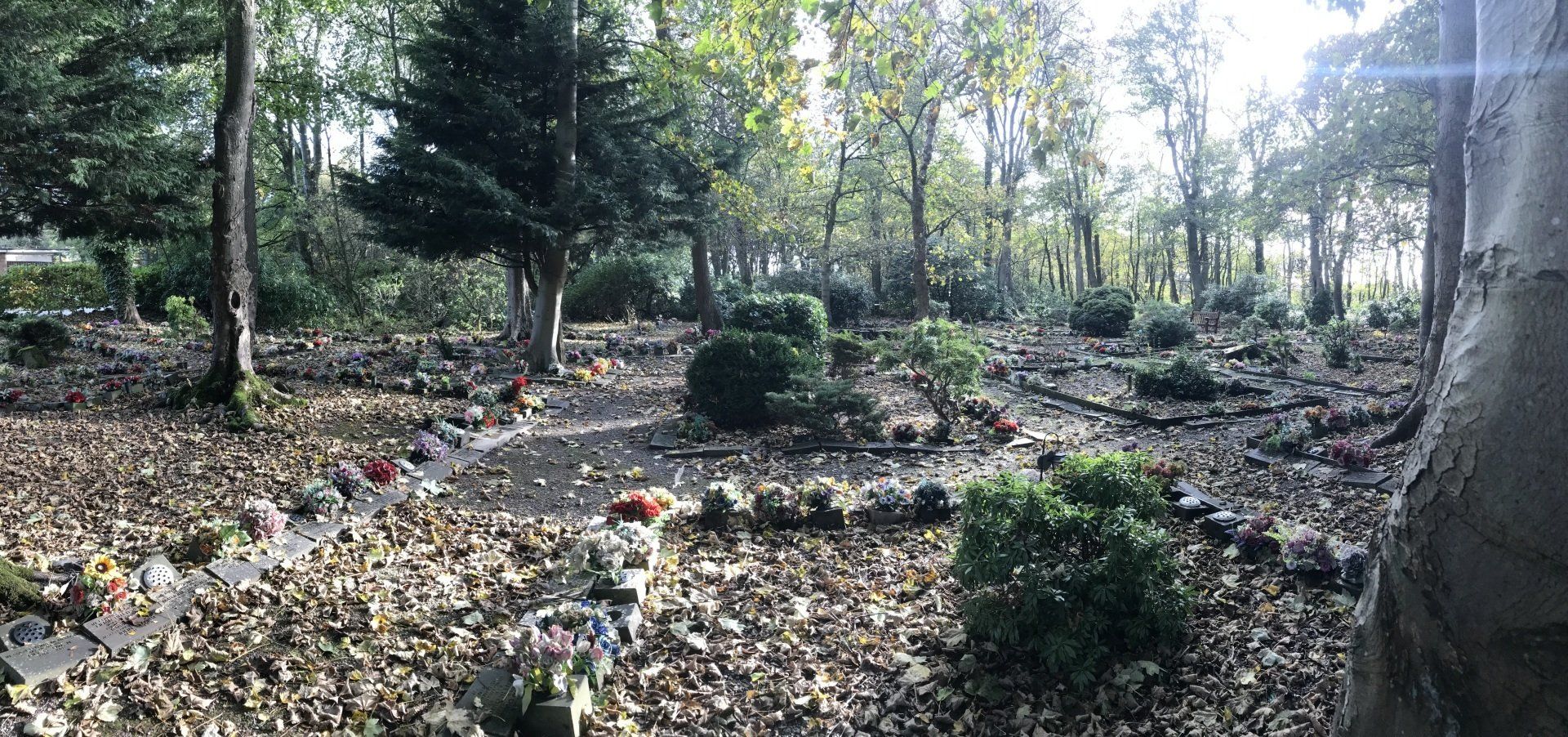Southport Crematorium memorial garden