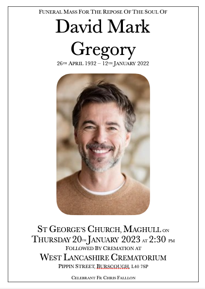 Service Sheets For Funerals