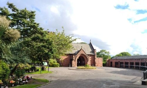 Anfield Crematorium chapel