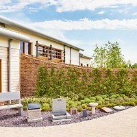 West Lancashire Crematorium Masonry Display