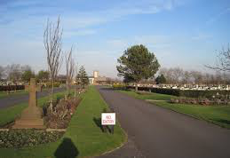 Thornton Crematorium Garden of Rest Entrance Driveway