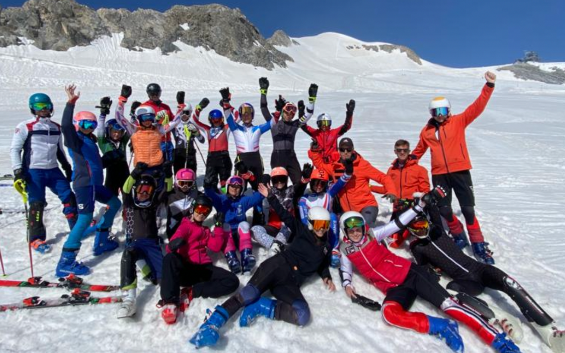 Stage competition ski alpin