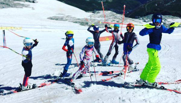 Esprit ski stage compétition enfants