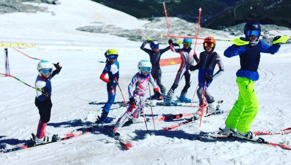 Stage competition ski alpin