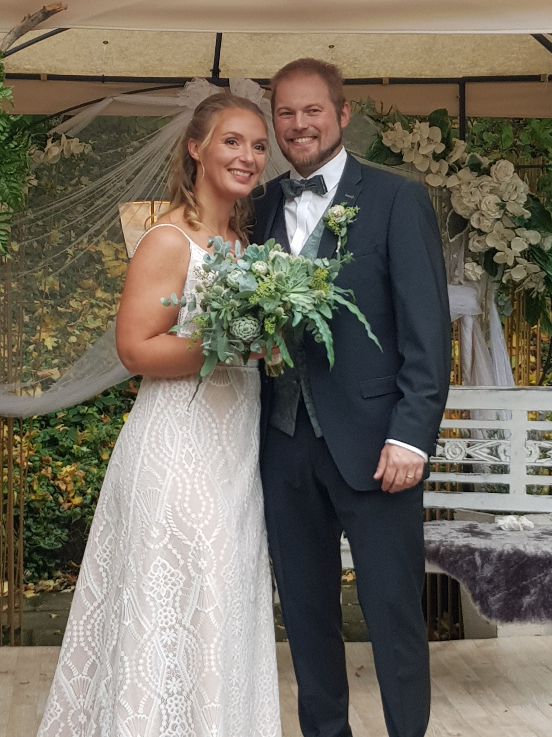 Mottohochzeit im Herbst auf dem Berg - ich sage JA