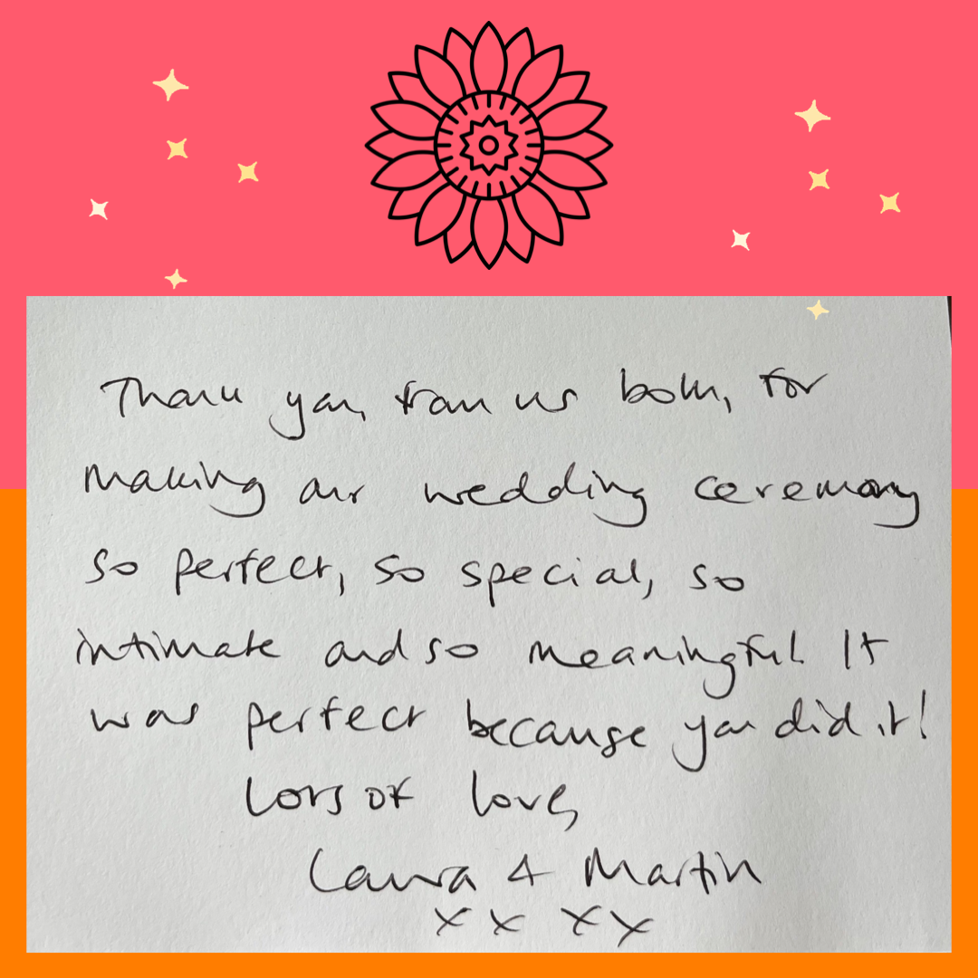 Wedding Thank You Wedding Ceremony review