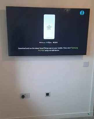 Wall mounted Television