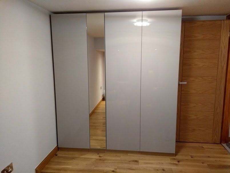 Pax Ikea wardrobe assembled in Edinburgh
