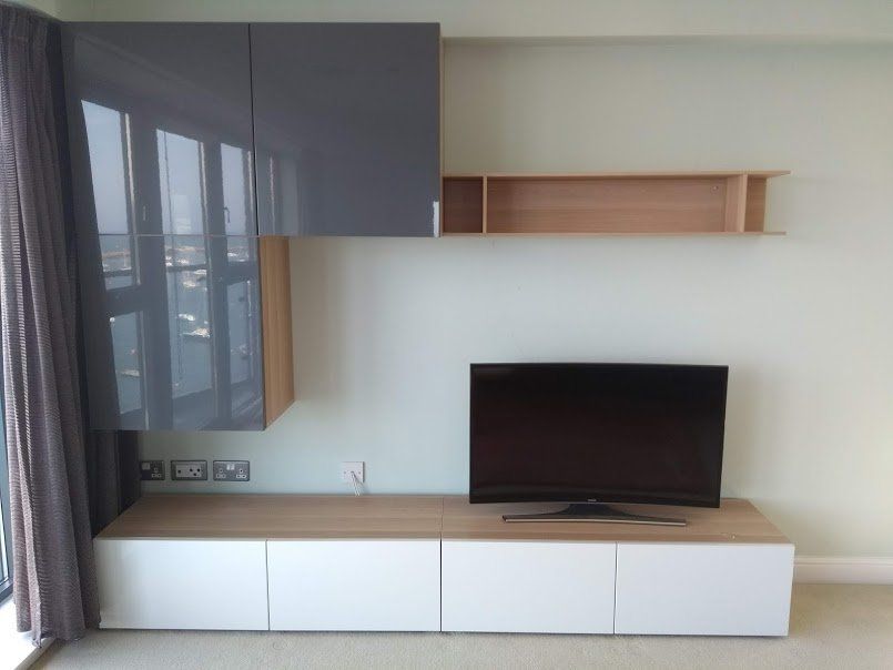 Entertainment Units assembled from flat pack in Edinburgh