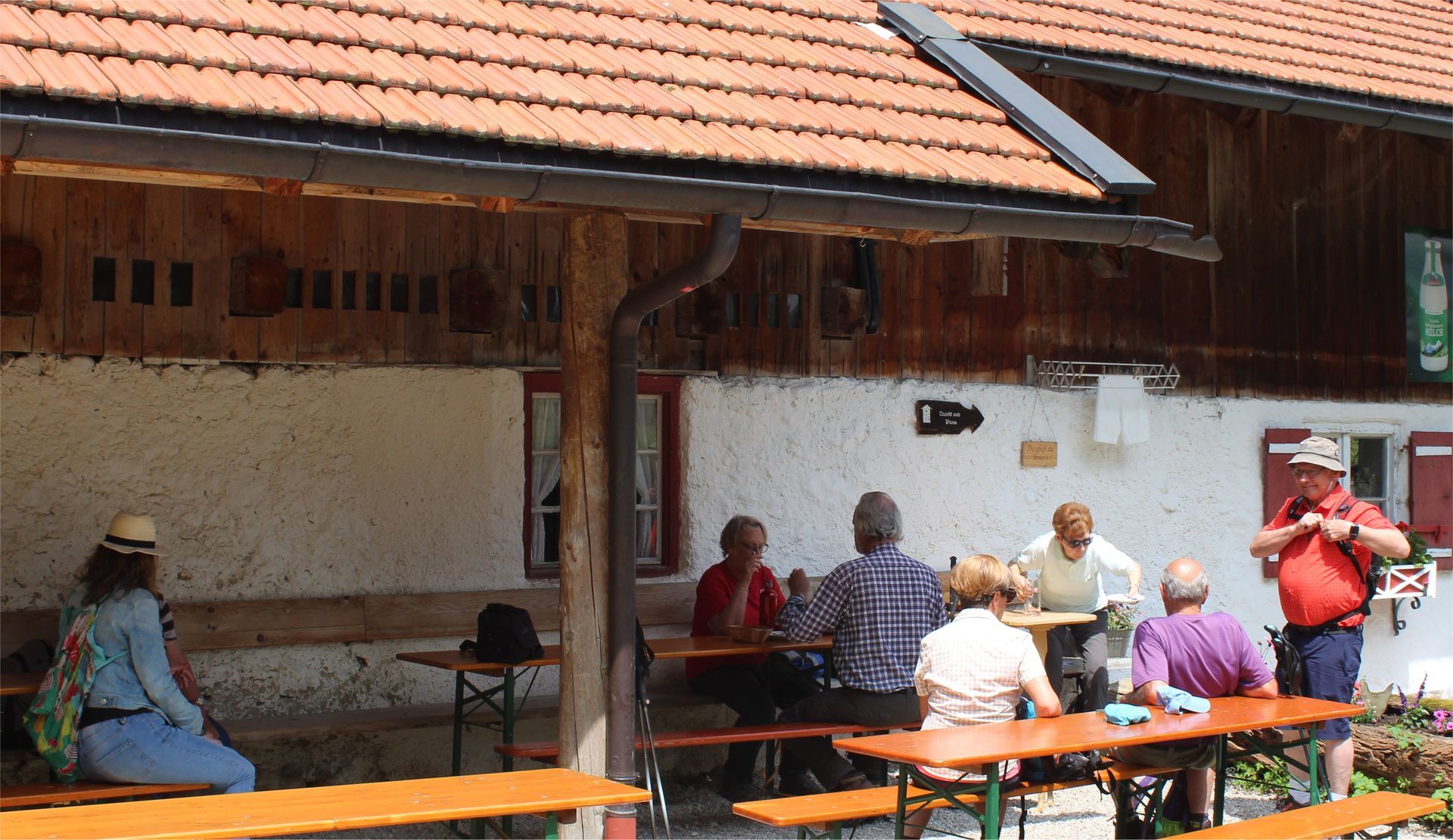 Einkehr an der Rachlalm