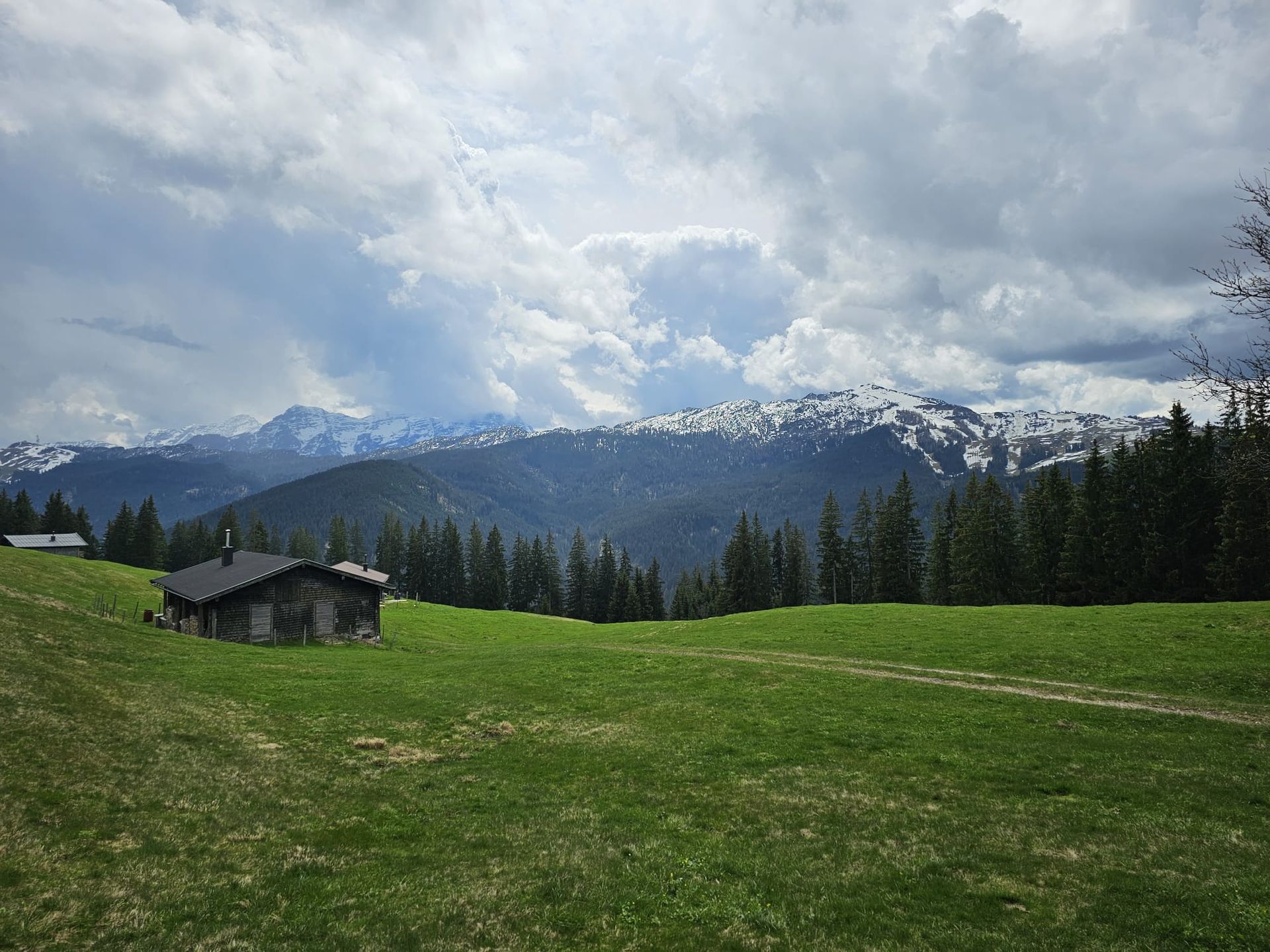 Ankunft Wielander Seitenalmen