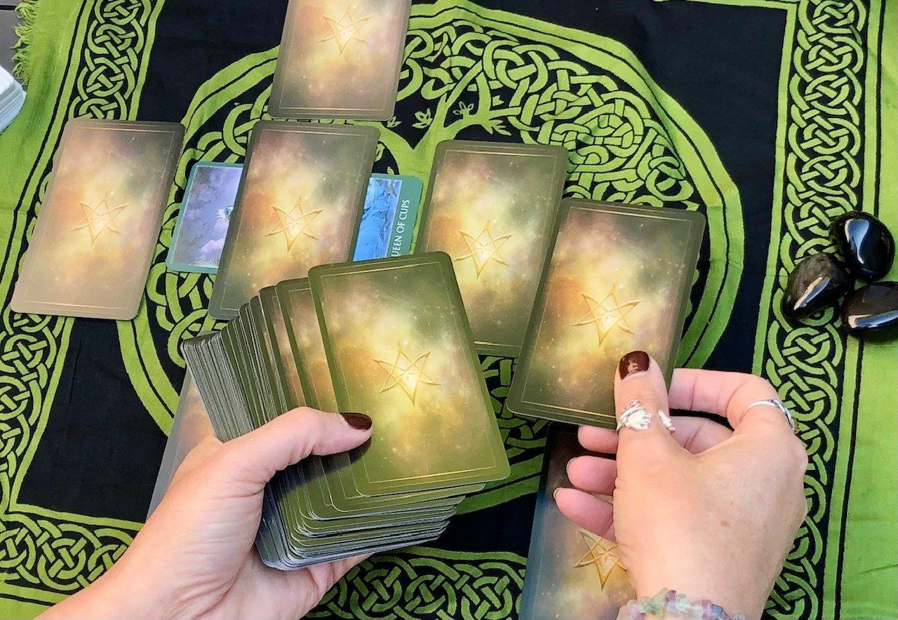 Email tarot card readings.