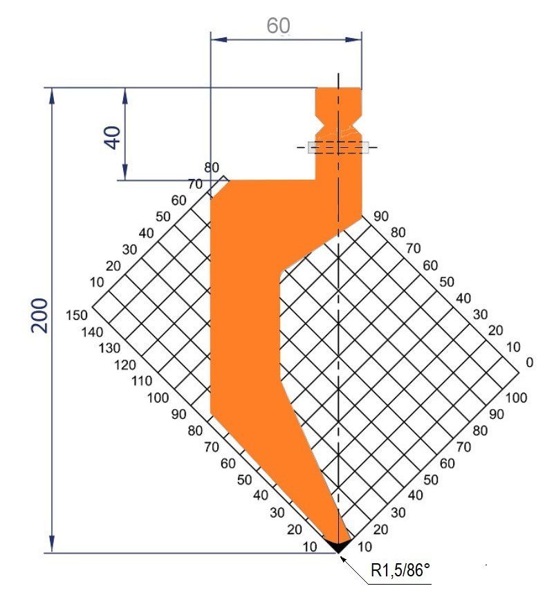 Trumpf Abkantwerkzeuge Typ GWP-T1320