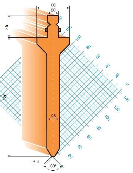 Abkantwerkzeuge Typ Trumpf GWP-T203S