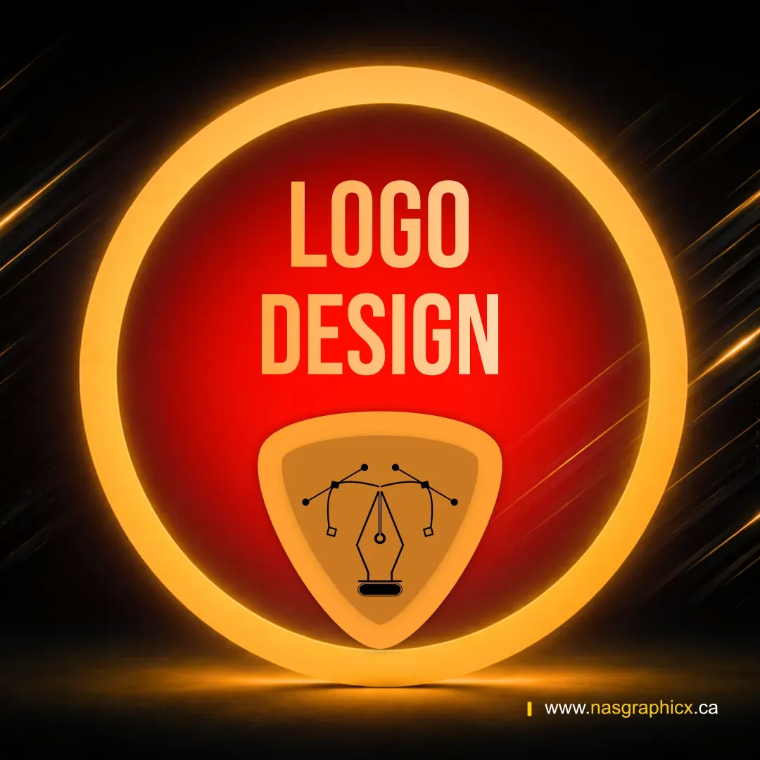 AI logo design refinement by NAS GraphicX Studio