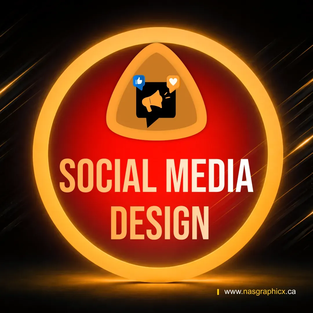 AI social media graphics refined for consistent branding