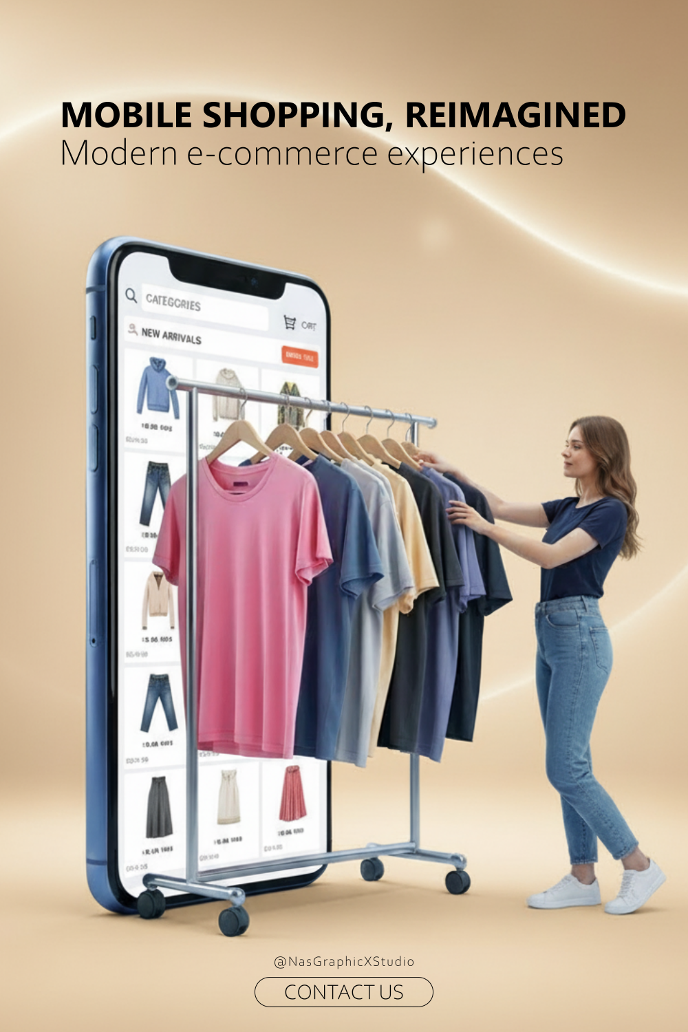 Promo poster for brochures and flyers design with bold 2026 message