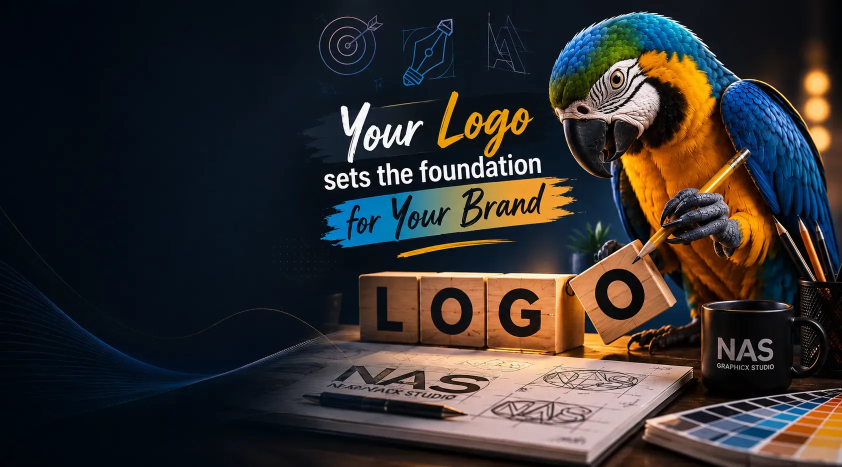 nas graphicx Logo Design for Small Businesses