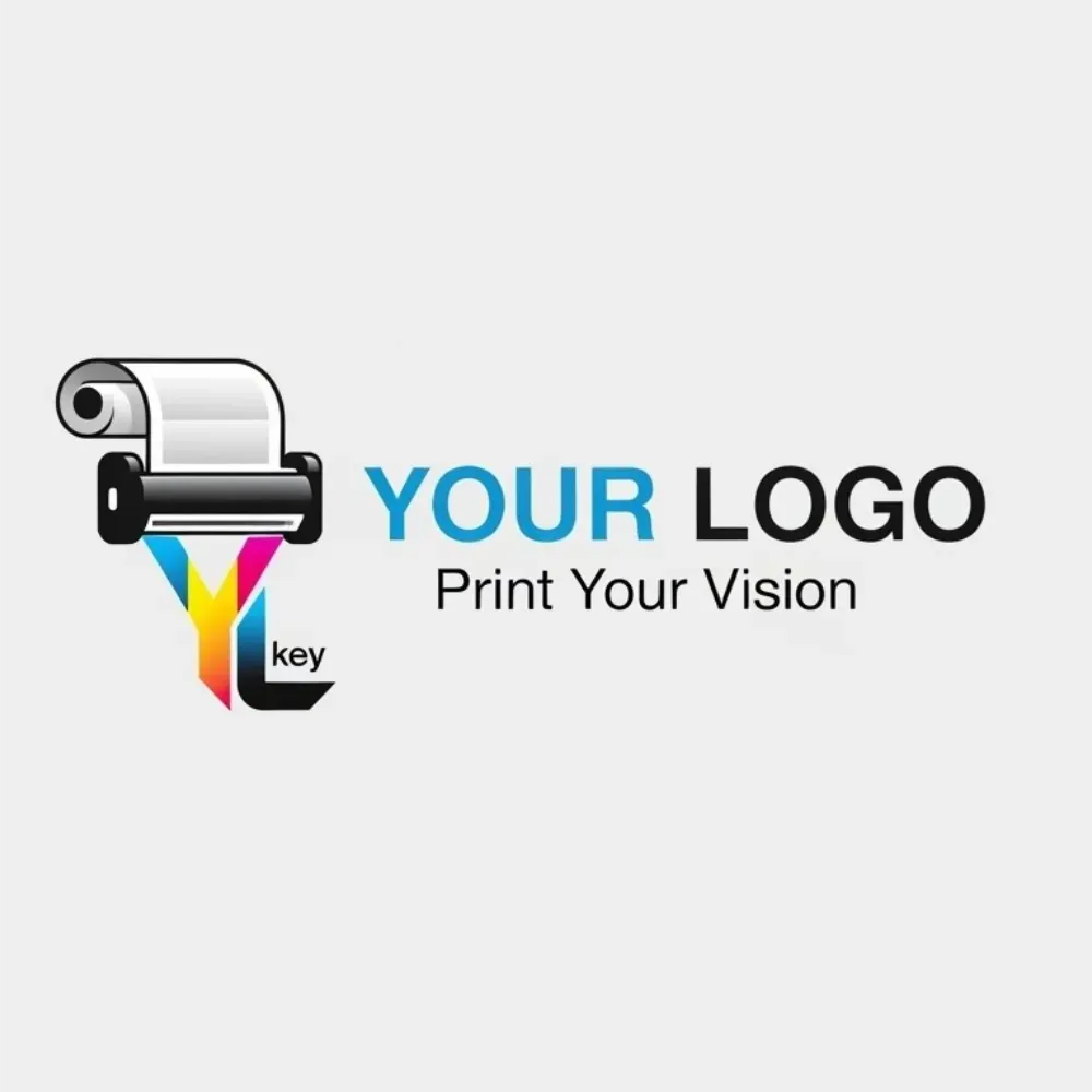 NAS GraphicX Studio printing logo with printer and CMYK key icon.