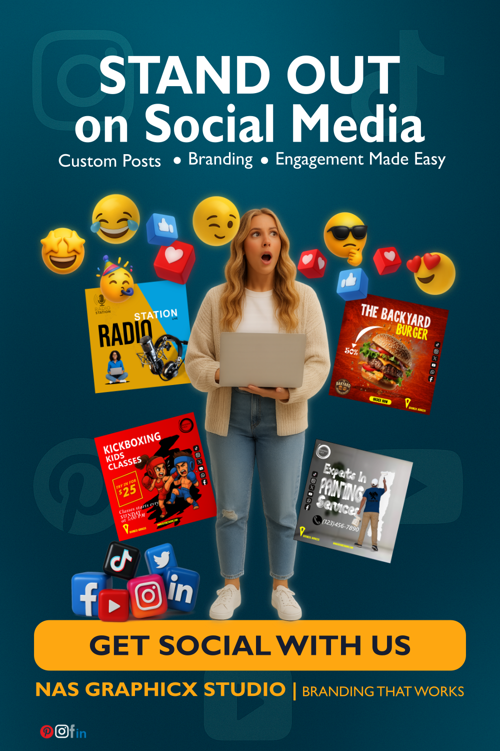 Social media ad design sample