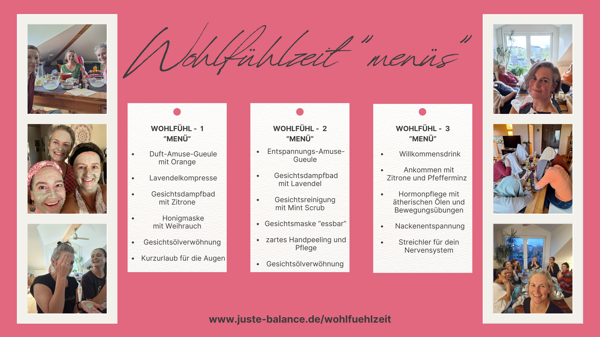 Julia Stedtfeld Wohlfühlzeit Menüs