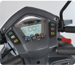 Poste de pilotage du Scooter Heartway Scooter LE MANS 900-M4 Poste de pilotage du Scooter Heartway Scooter LE MANS 900-M4