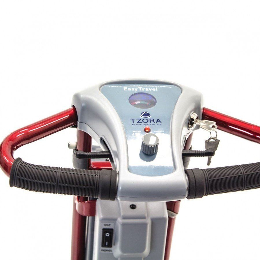 Commande d'un scooter Ultra Lite Traction 4 roues - batterie lithium Guidon scooter Ultra Lite Traction 4 roues - batterie lithium