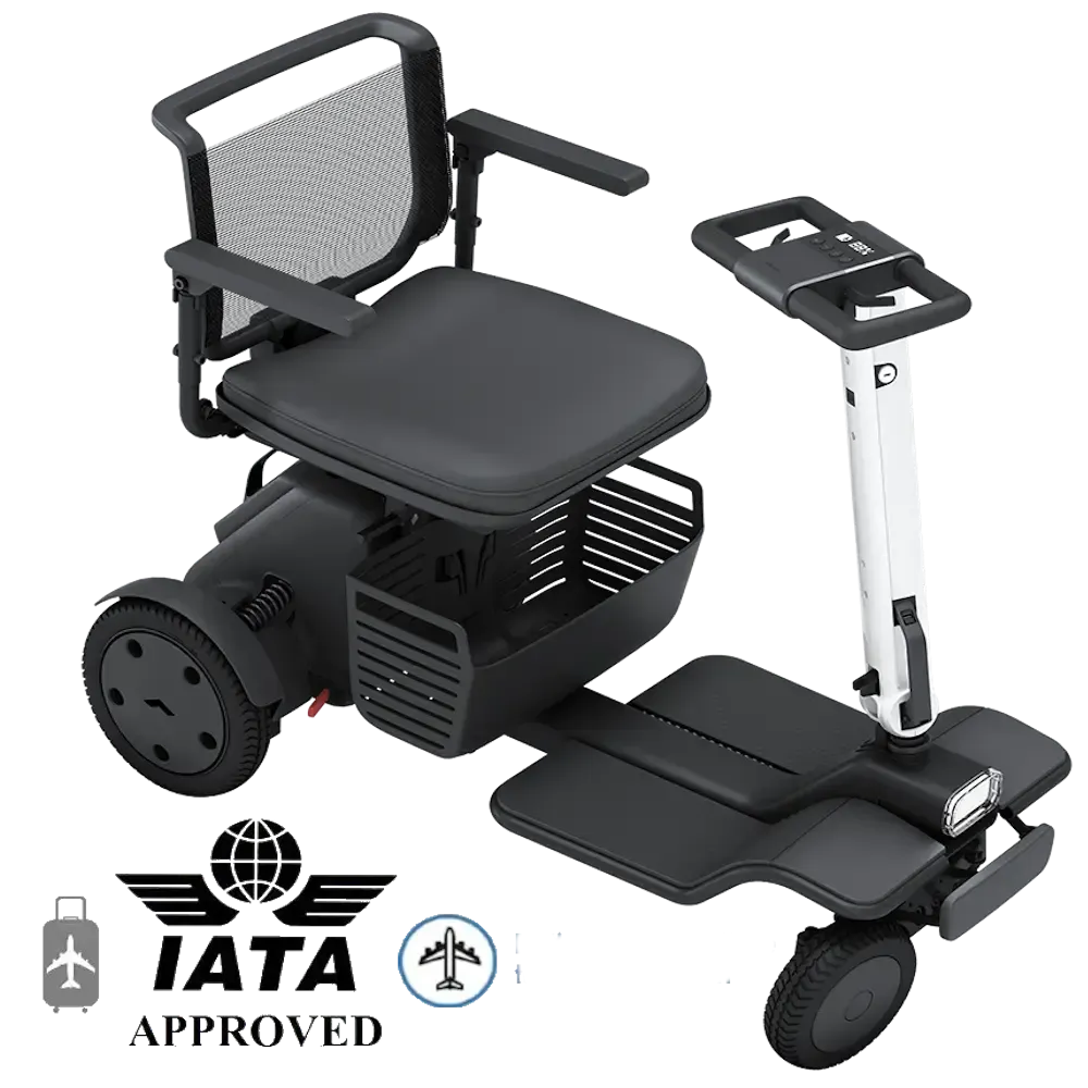 Liberté. Puissance. Aventure. Le WHILL Model R est bien plus qu’un scooter électrique : c’est votre nouveau compagnon de mobilité, capable de relever tous les défis – du bitume urbain aux chemins de traverse. Essayez-le, et changez votre quotidien.