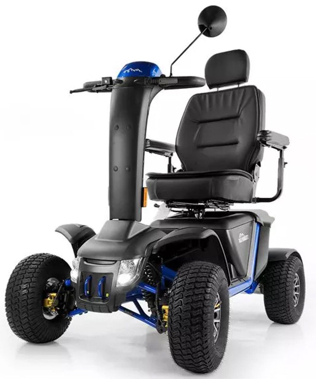 Voyagez en toute liberté avec le scooter électrique tout terrain Wrangler 2 Baja Pride. Explorez les sentiers avec facilité et style