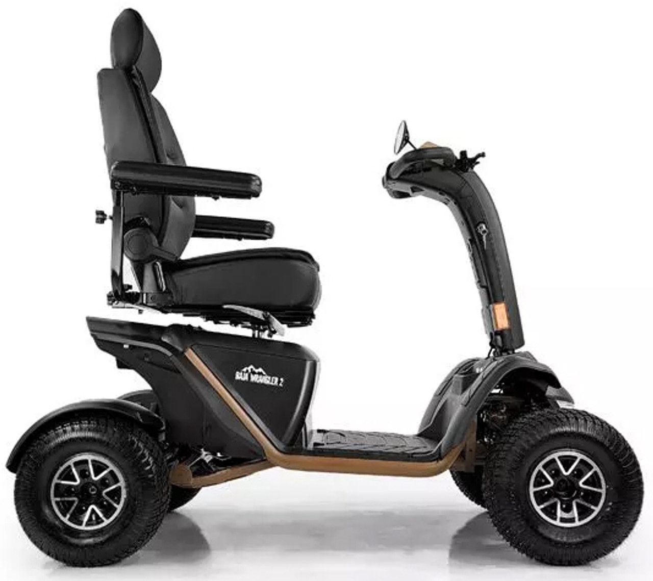 Scooter électrique tout terrain pour personne à mobilité réduite de la marque WRANGLER 2 BAJA PRIDE