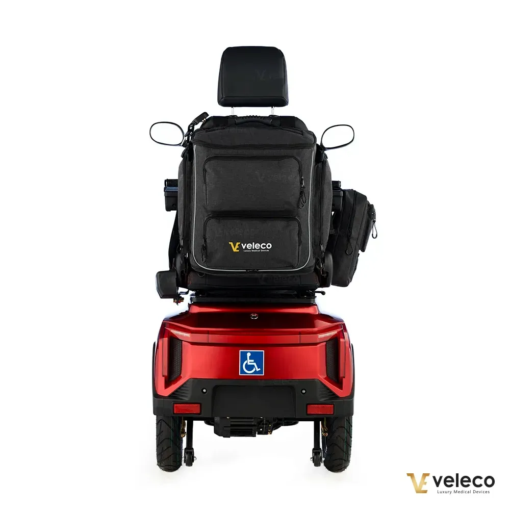 Big Bag pratique pour courses et objets personnels, compatible avec scooters et fauteuils roulants