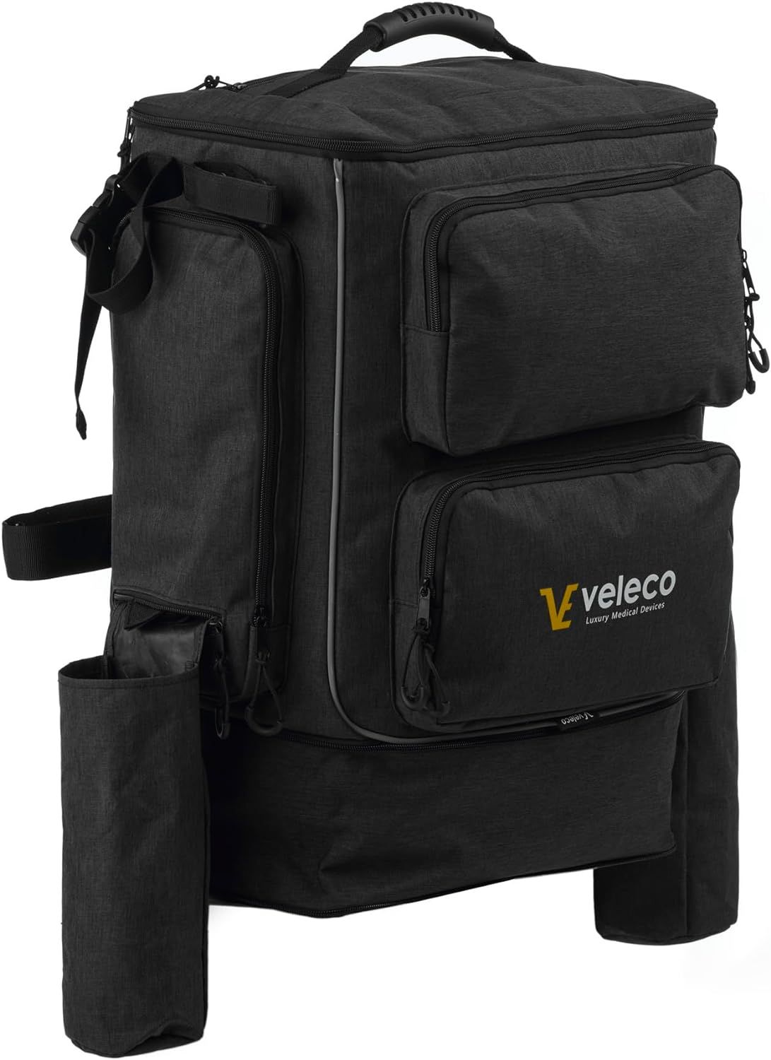 Big Bag pratique pour scooters et fauteuils roulants : rangement pour courses, téléphone et accessoires