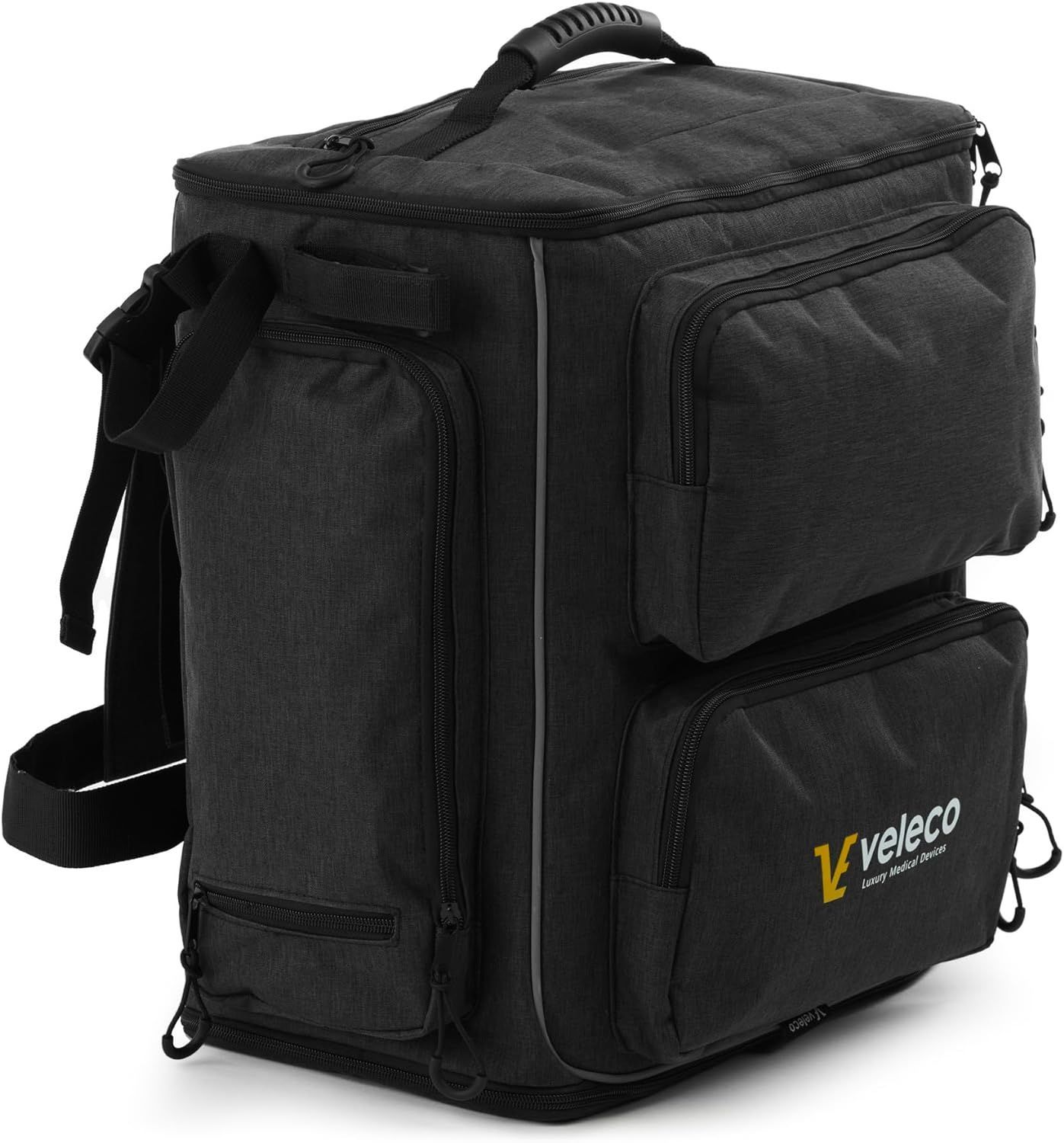 Big Bag polyvalent pour scooters et fauteuils roulants : rangement pratique pour courses, téléphone et accessoires