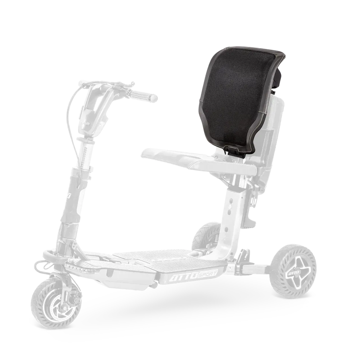Dossier orthopédique ATTO SPORT : Scooter électrique pliant manuel, avec batterie lithium amovible, déplacements aériens