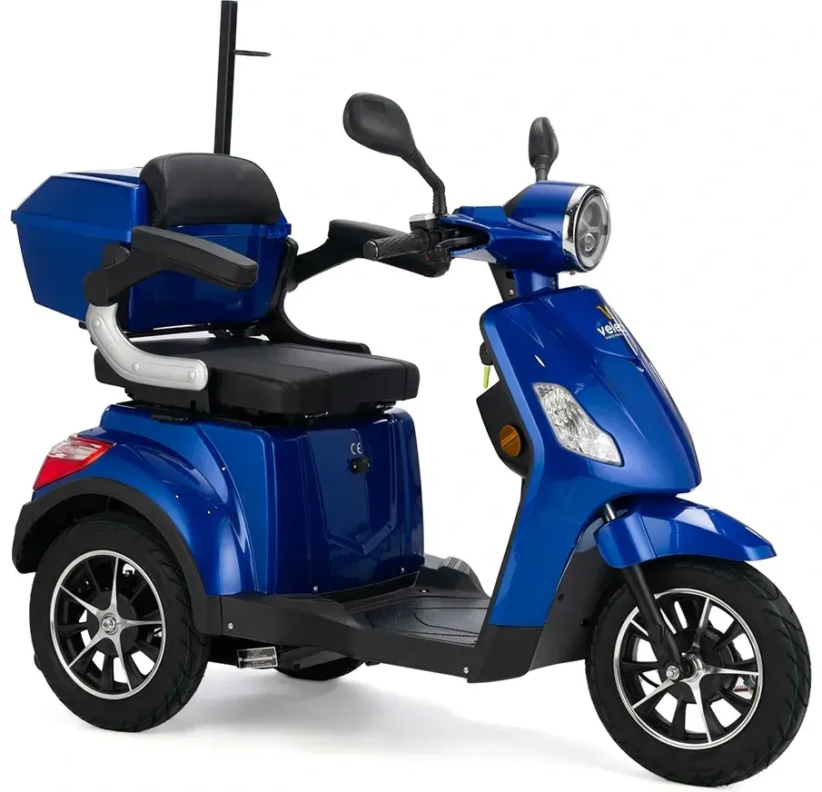 VELECO Scooter Électrique 3 Roues Senior/Pour Handicapés 800W DRACO