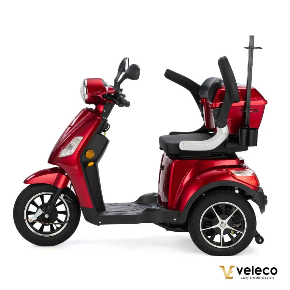 Scooter Draco de VELECO : haut de gamme, design moderne, confortable et sécurisé pour PMR et seniors