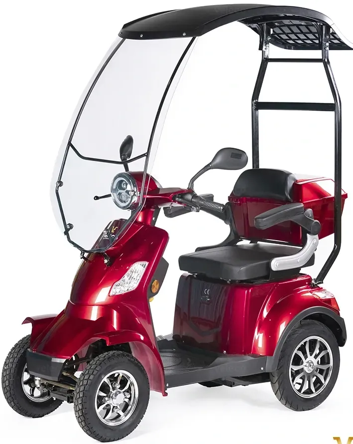 Scooter électrique FASTER VELECO 1000 W, idéal pour mobilité réduite. Puissant et fiable pour faciliter vos déplacements