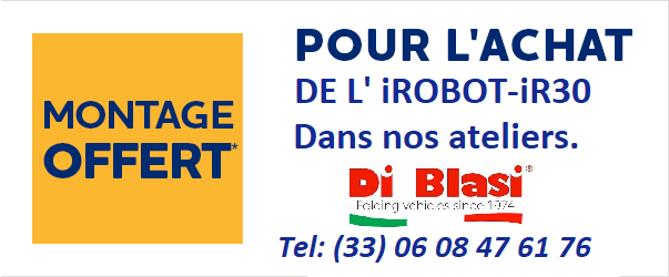 Pose offert dans nos ateliers iROBOT-iR30 pour scooter R30