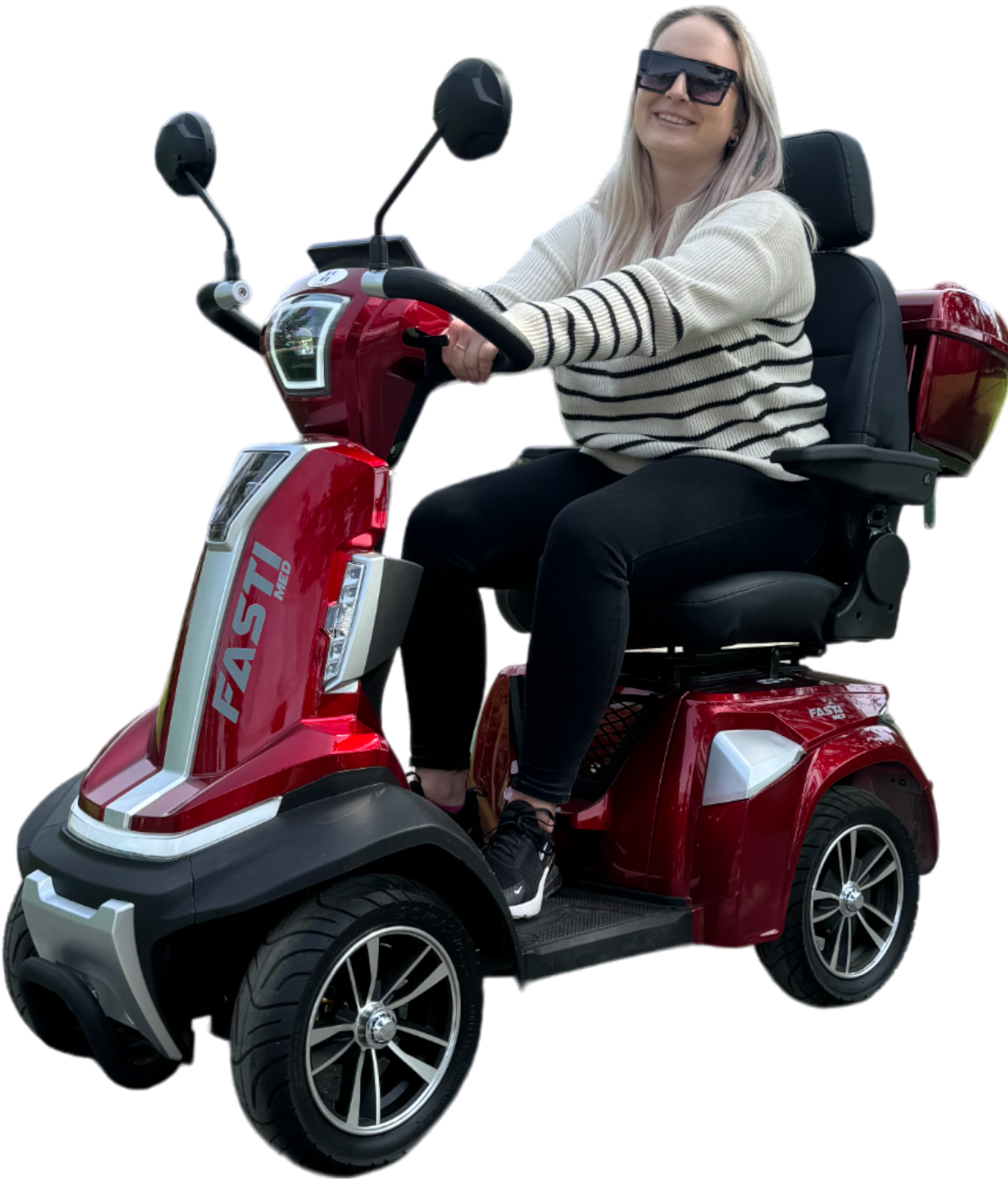 FASTI MED est équipé d'un frein électromagnétique, améliorant la sécurité et la facilité d'utilisation.