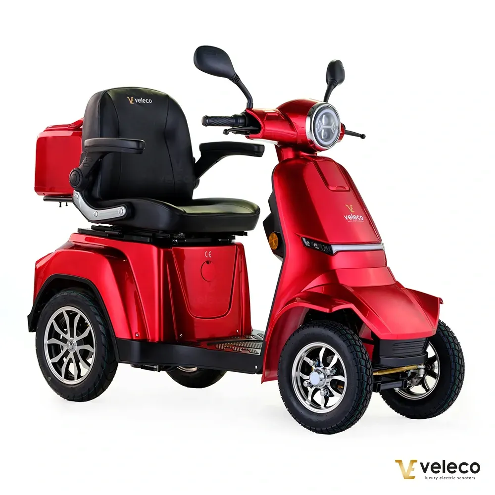 SCOOTER ÉLECTRIQUE GRAVIS VELECO GRIS HOMOLOGUÉE ROUTE 1000 Watts