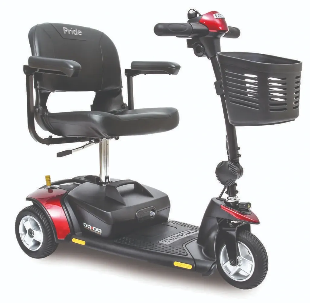 Go-Go Elite Traveller 2 3 roues rouge