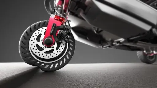 scooter Atto avec pneus NPT sans air absorbant les chocs scooter Atto avec pneus NPT sans air absorbant les chocs