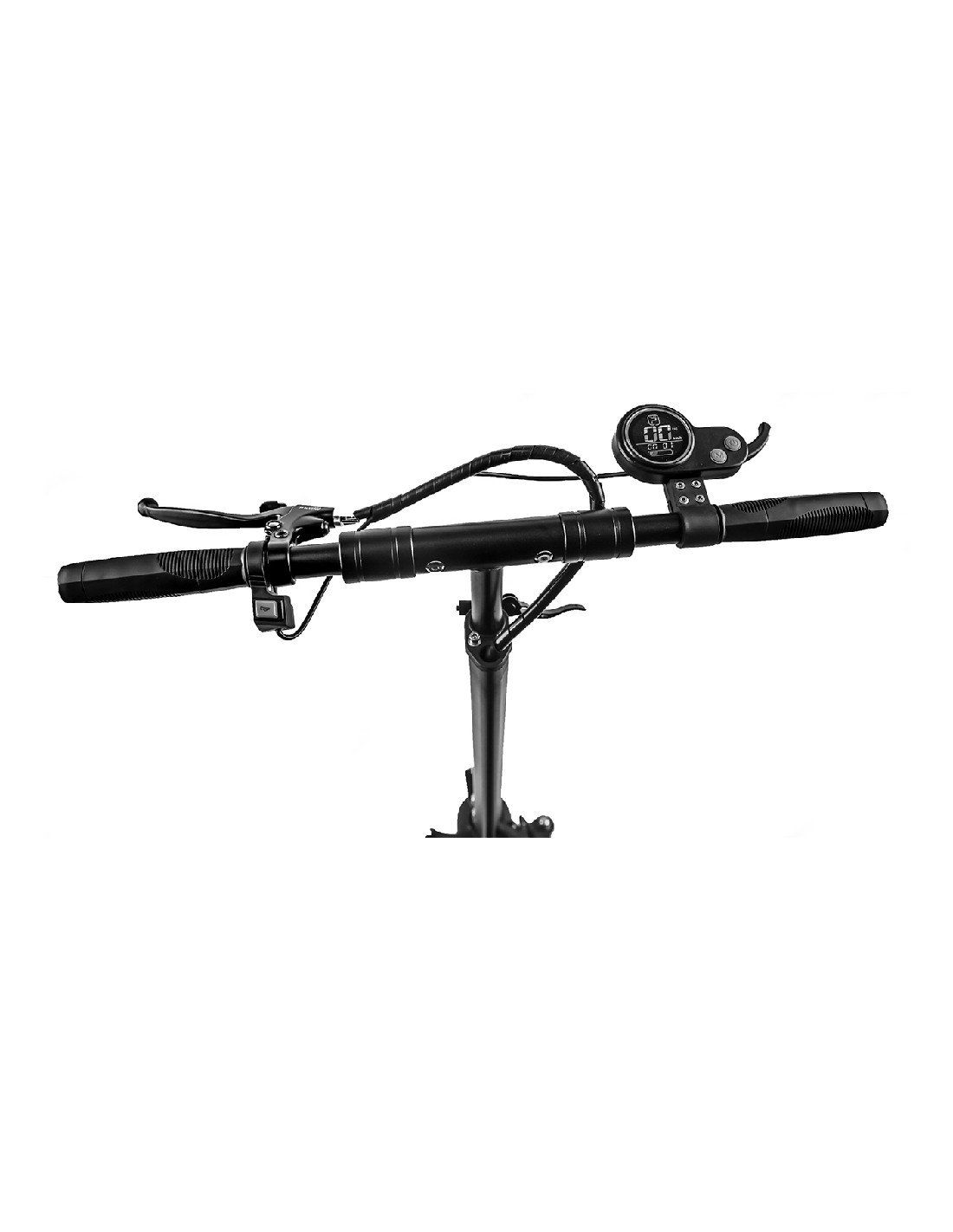 Trottinette électrique PMR tout terrain Hikerboy avec siège. Conduite confortable et sécurisée, idéale pour les nouveaux conducteurs.