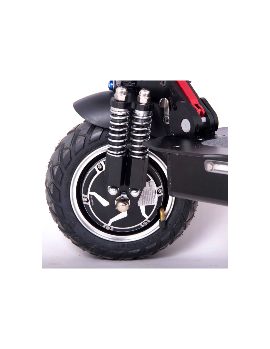 Trottinette électrique tout terrain Hikerboy PMR avec siège pour plus de stabilité et de confort. Conduite souple et sécurisée