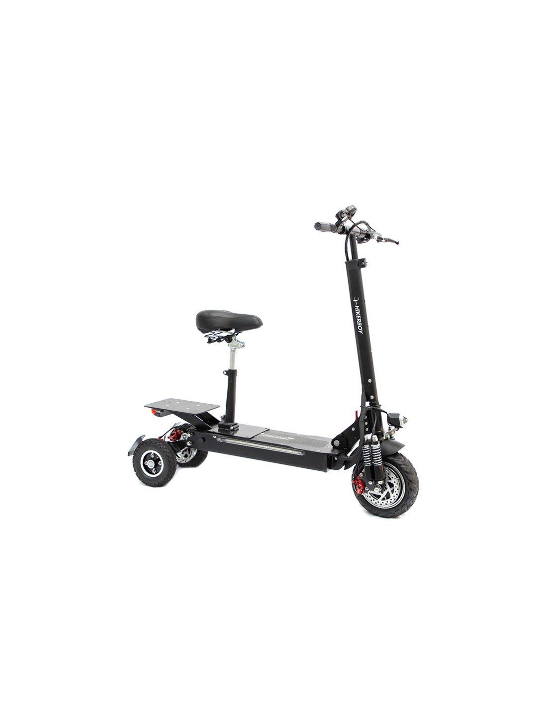 Trottinette électrique tout terrain PMR Hikerboy : sécurité, confort et stabilité pour une conduite fluide