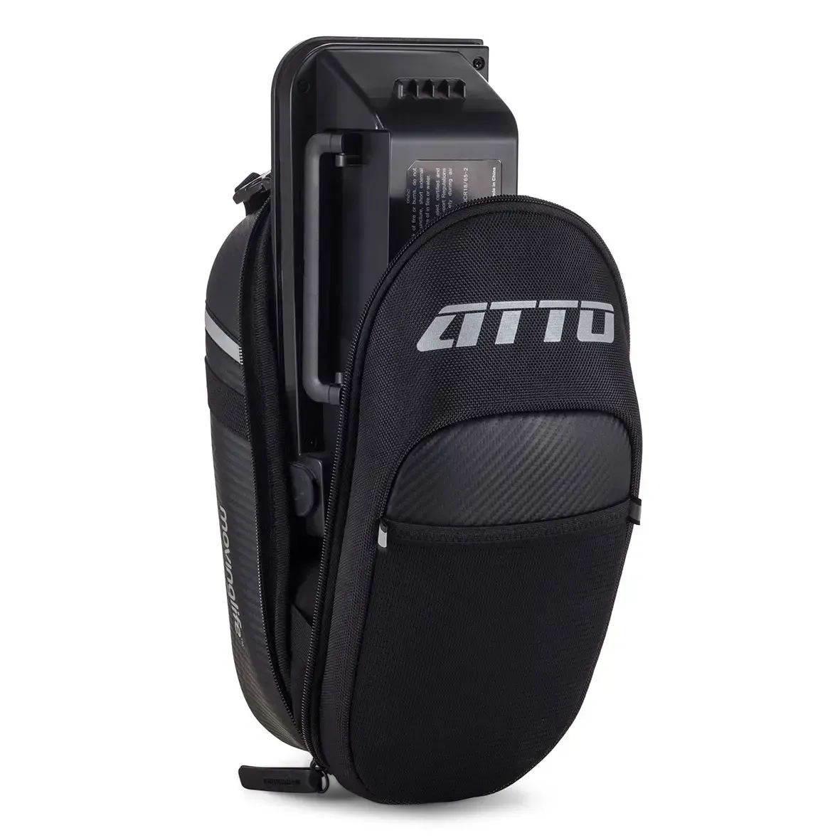 Accessoires sac guidon du scooter ATTO SPORT électrique pliable manuel, batterie lithium transportable. Améliorez votre mobilité dès maintenant